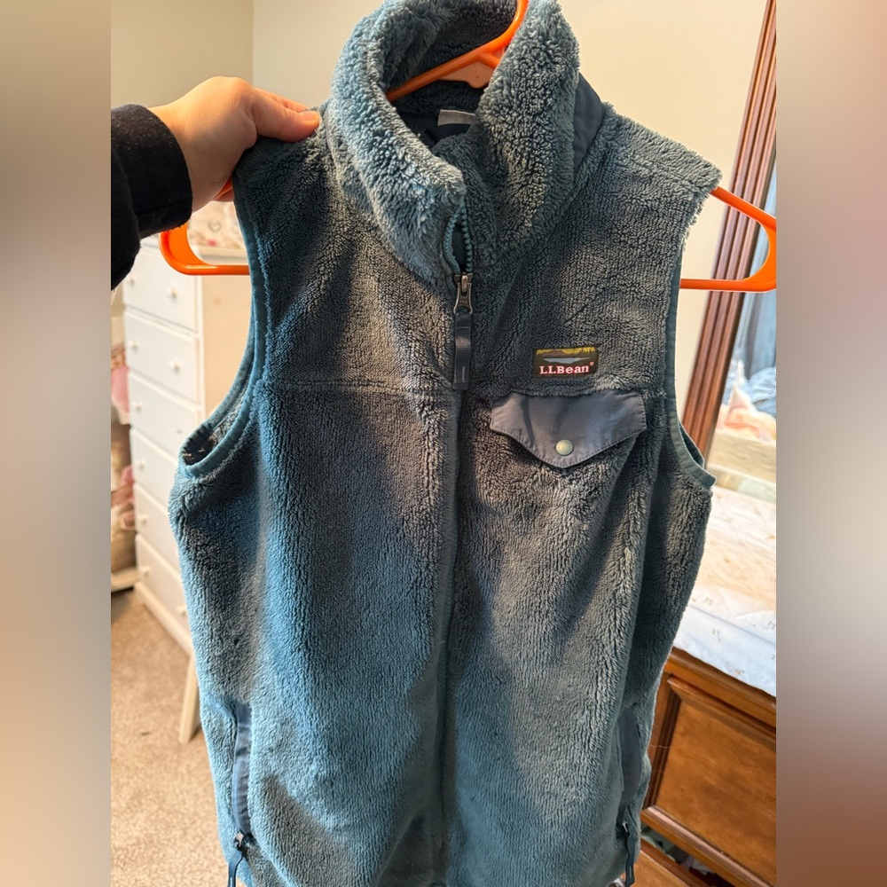 L.L Bean Women’s fleece vest.